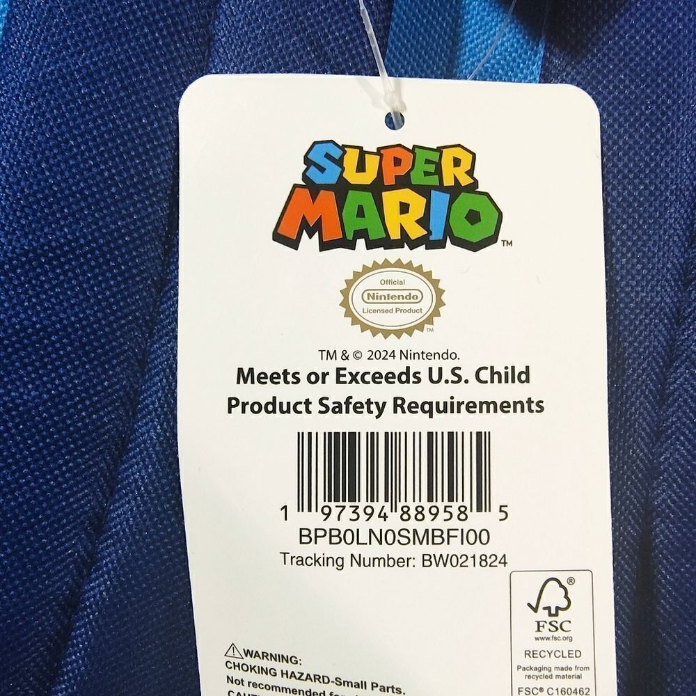 Nintendo Super Mario Backpack -P - Picture 4 of 4